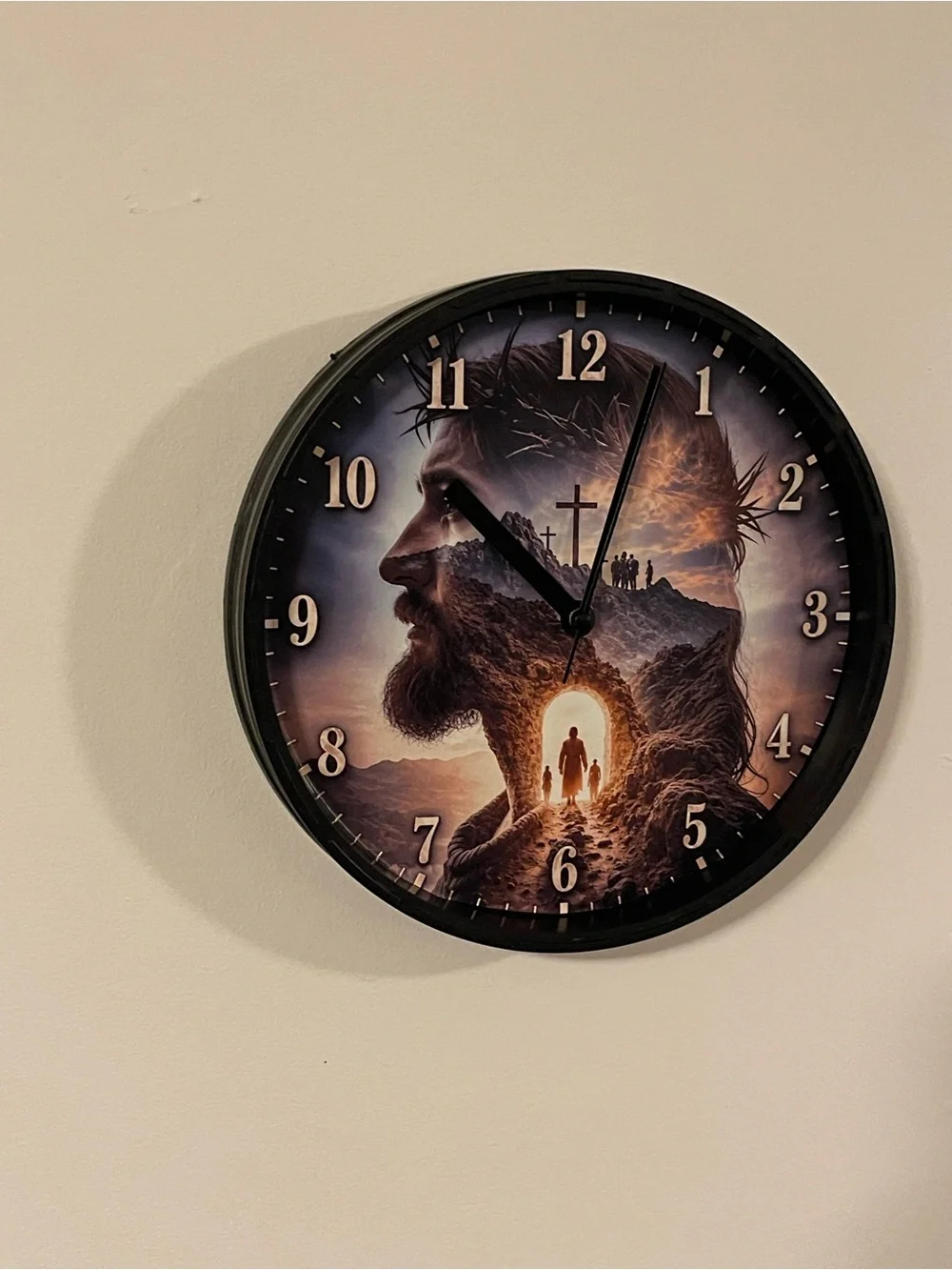 Religious Jesus Faith Resurrection Clock